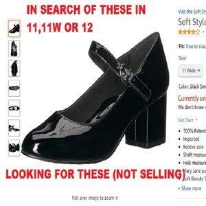 ISO Soft Style Dustie Mary Jane Black Patent